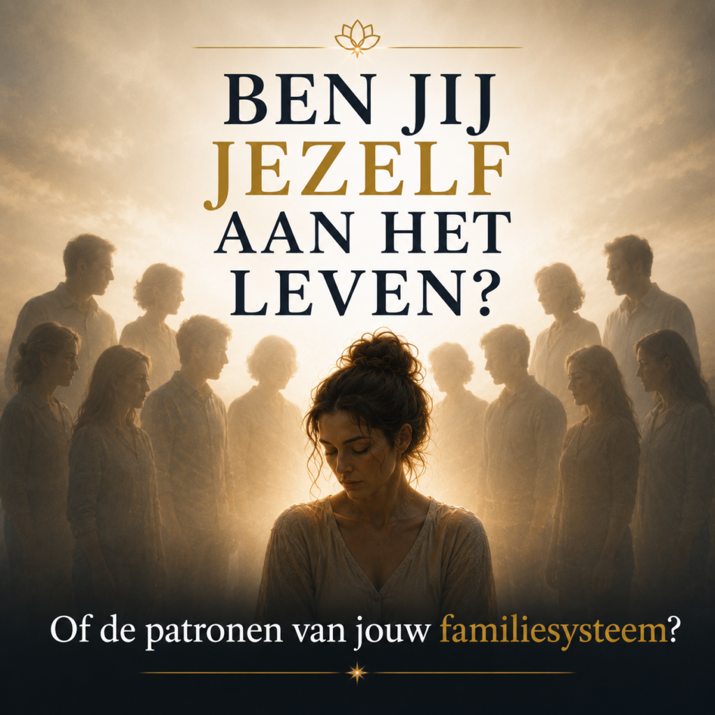 Ben jij jezelf aan het leven? Of de patronen van jouw familiesysteem?