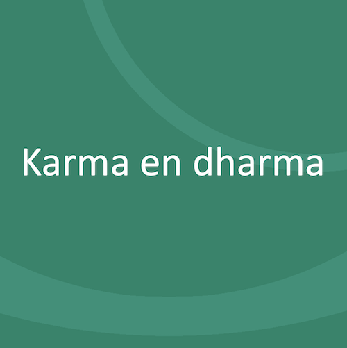 Karma en dharma