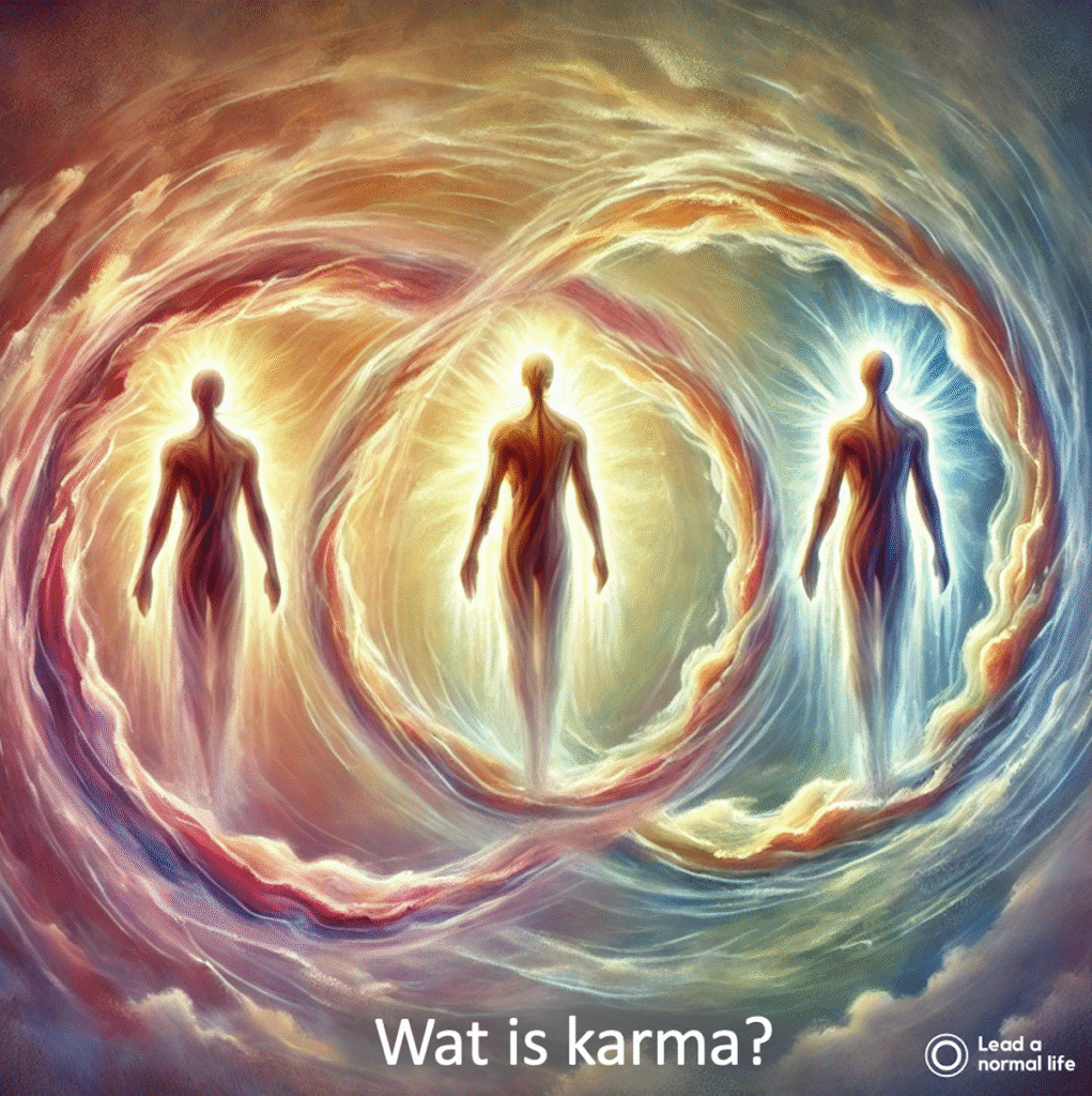 Wat is karma? Lead a normal life