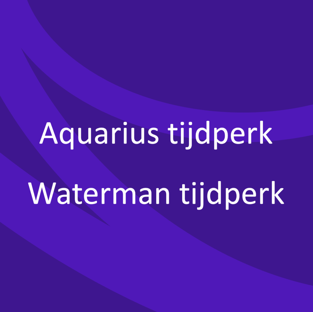 Aquarius tijdperk Waterman tijdperk