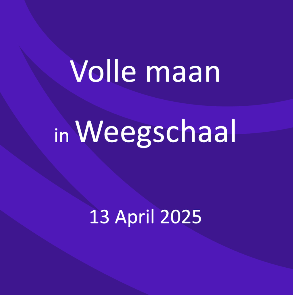Volle maan in Weegschaal 13 april 2025