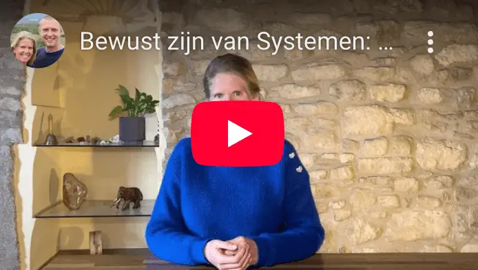 Bewust zijn van Systemen, beheers je energie Link naar video op Youtube