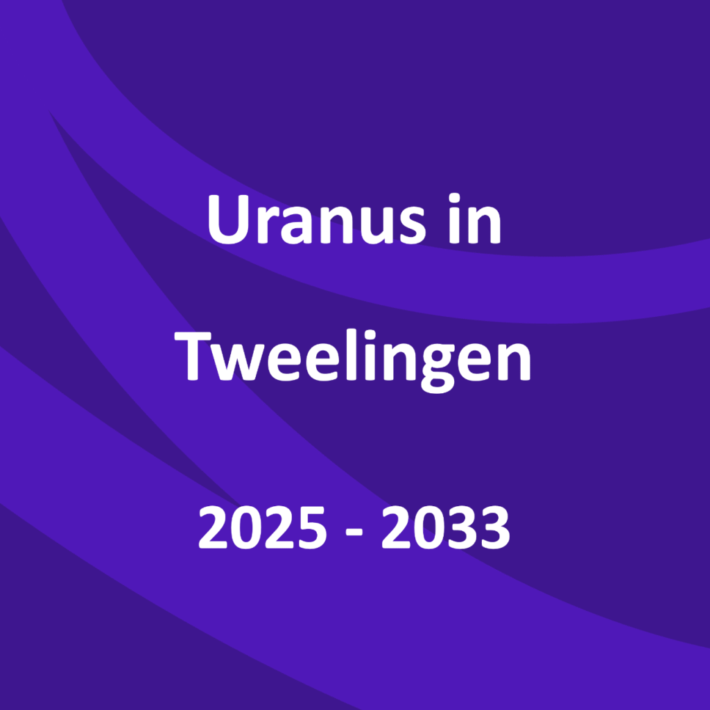 Uranus in Tweelingen 2025 - 2033