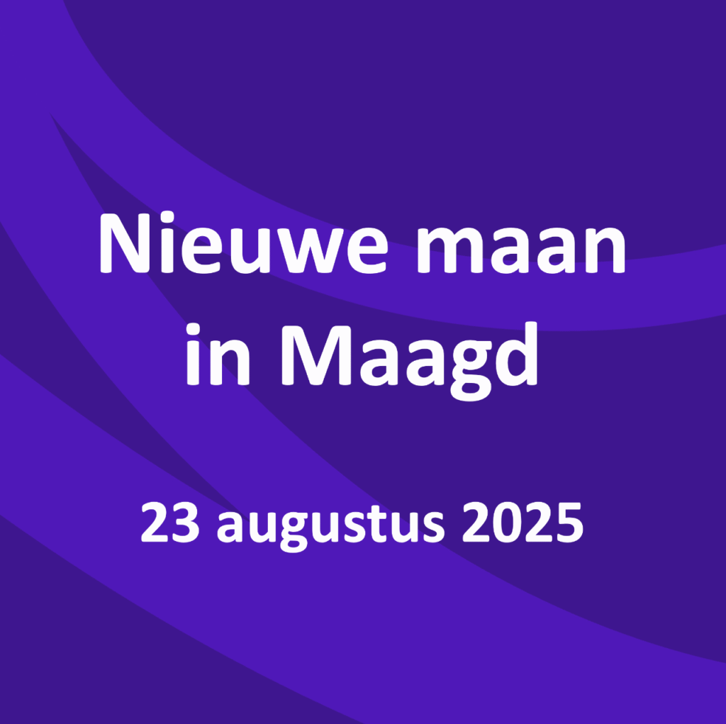 Nieuwe maan in Maagd 23 augustus 2025