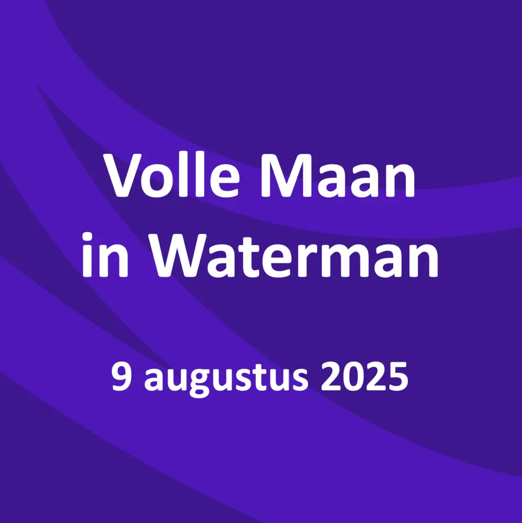 Volle maan in Waterman 9 augustus 2025