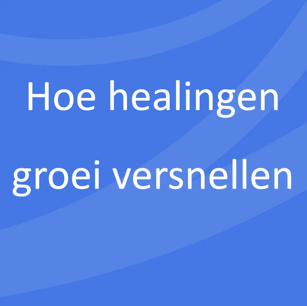 How Healing Accelerates Growth