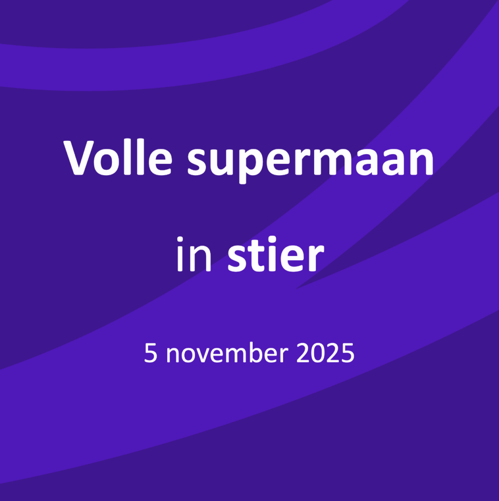 Volle supermaan in stier 5 november 2025
