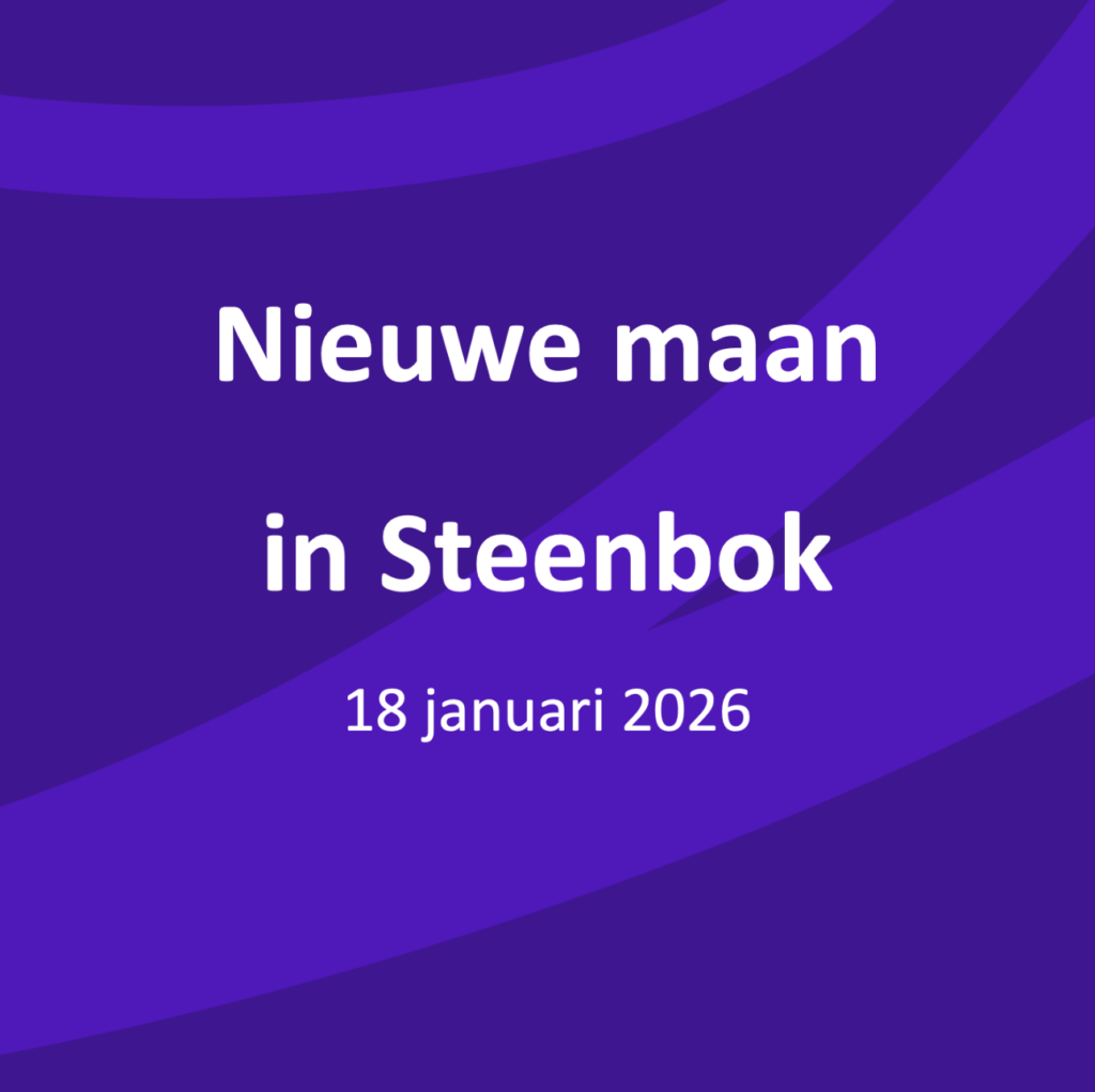 Nieuwe maan in Steenbok | 18 januari 2026