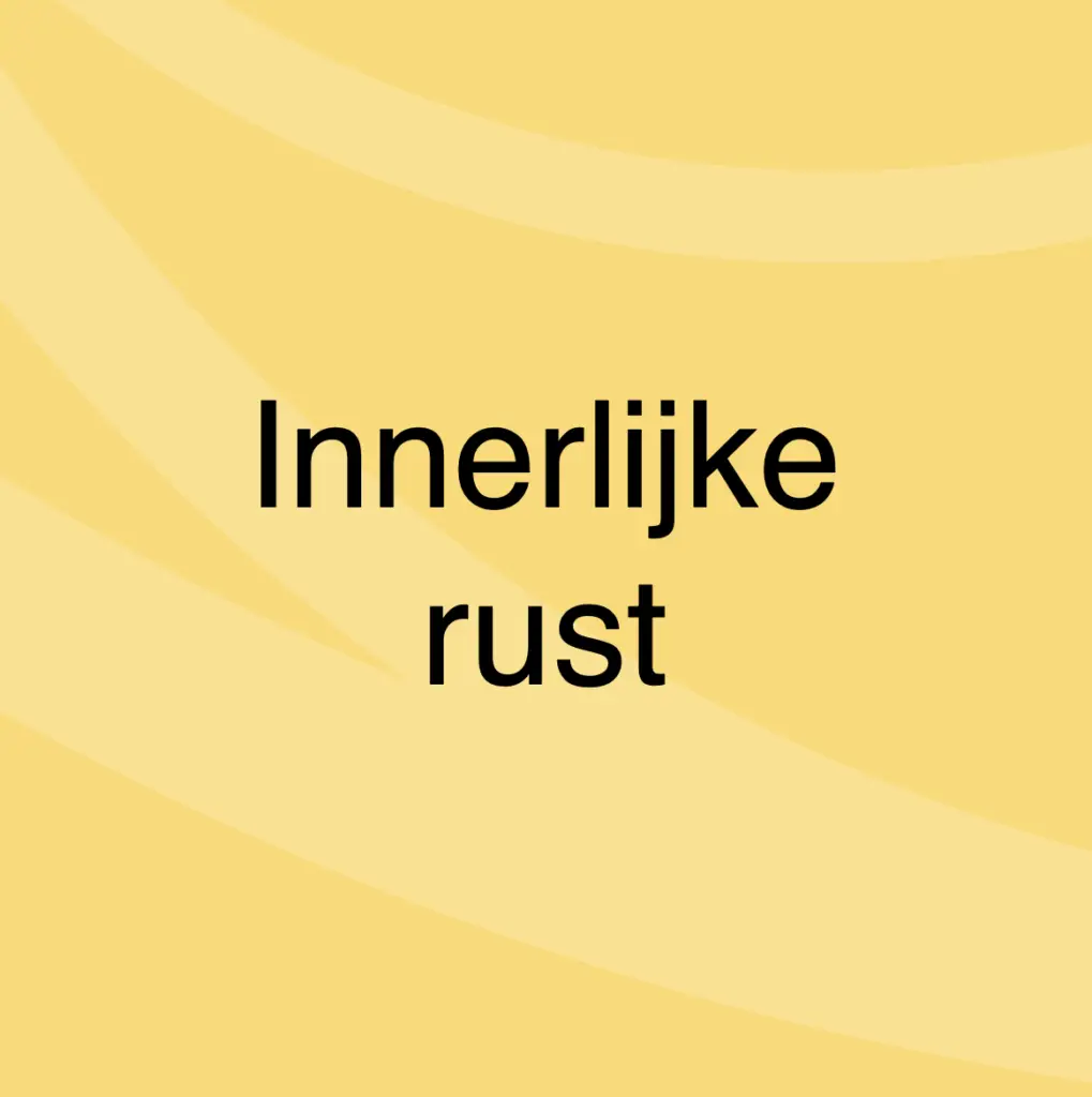 Innerlijke rust