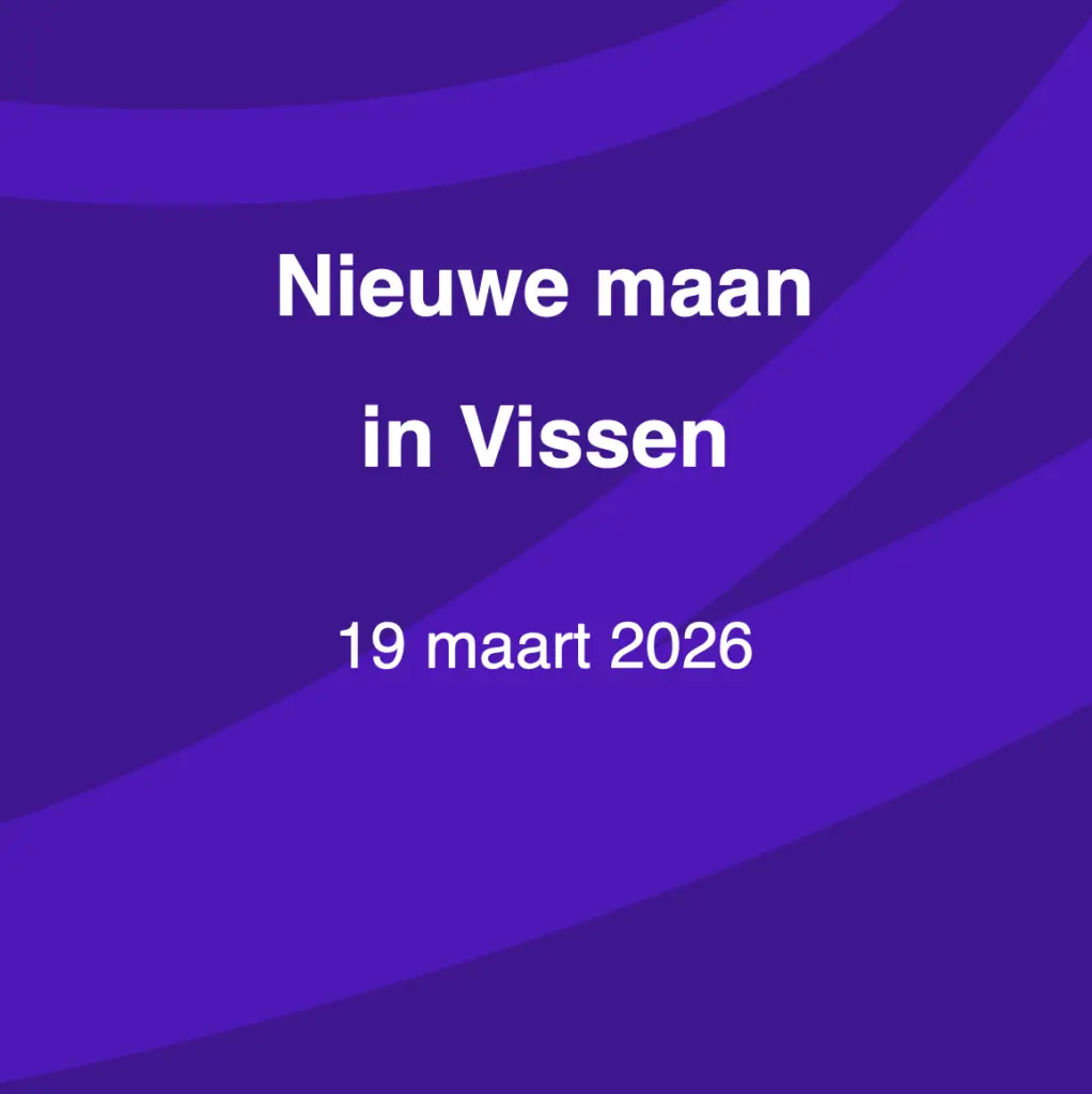 Nieuwe maan in Vissen | 19 maart 2026