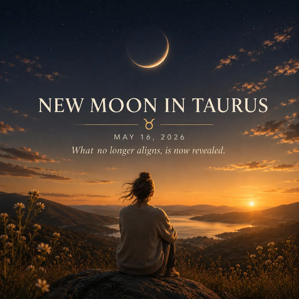New Moon in Taurus, May 16 2026, What no longer aligns, is now revealed