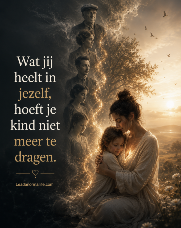 Wat jij heelt in jezelf hoeft je kind niet te dragen Leadanormallife.com