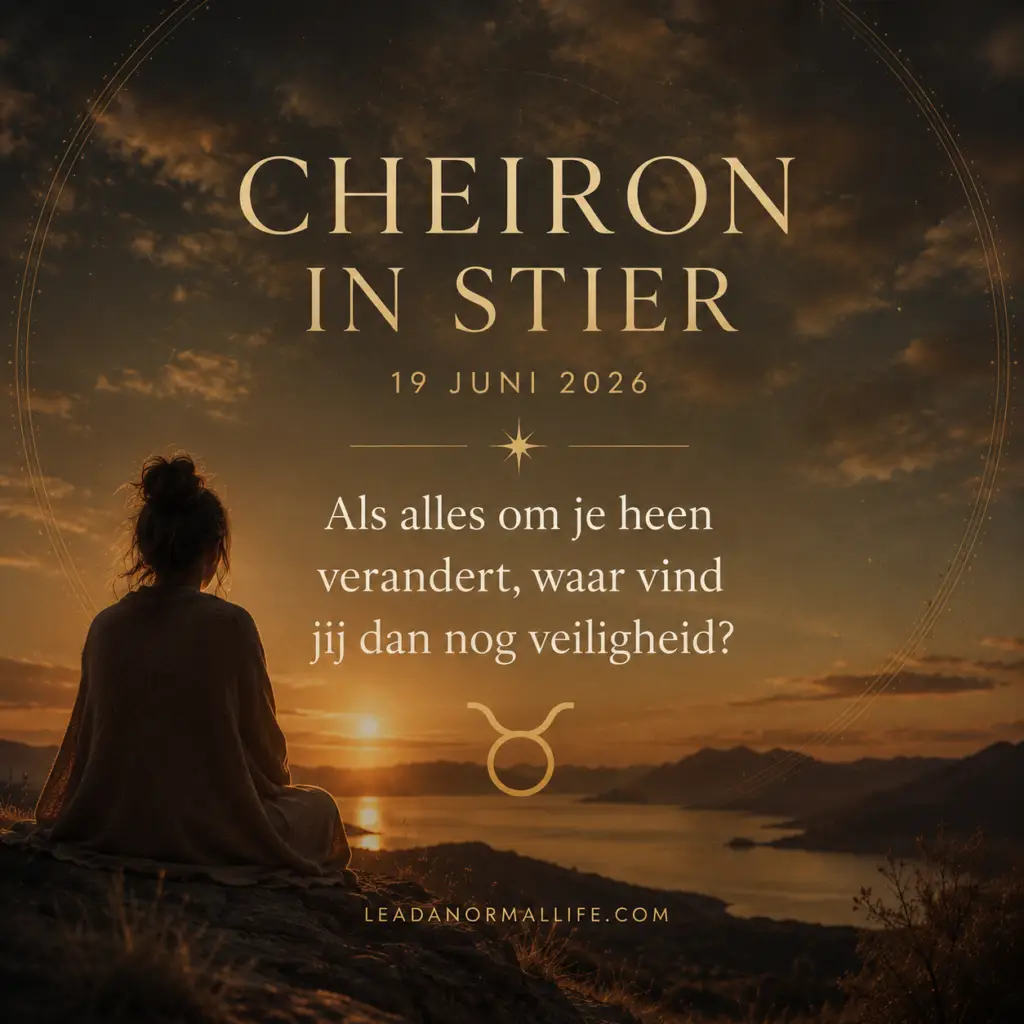 Cheiron in Stier 19 juni 2026 Als alles om je heen verandert, waar vind je dan nog veiligheid?