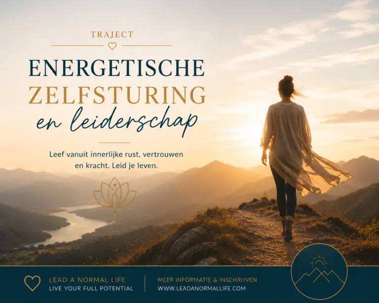 Energetische Zelfsturing en Leiderschap | Ontwikkeltraject | Lead a normal life